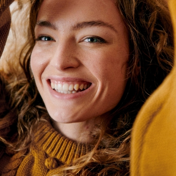 Sezane Melvin Jumper in Bronze - Picture 6 of 7